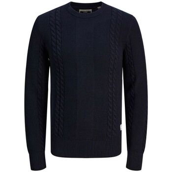 Jack & jones Trui Jack & Jones 12242948 GRID CABLE CREW-NAVY BLAZER