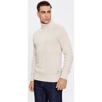 Jack & jones Trui Jack & Jones 12242944 GRID CABLE ROLL-MOONBEAM