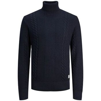 Jack & jones Trui Jack & Jones 12242944 GRID CABLE ROLL-NAVY BLAZER