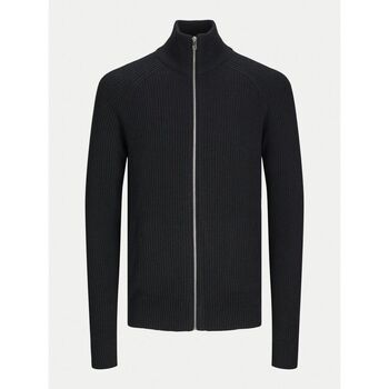 Jack & jones Trui Jack & Jones 12258474 PANNEL KNIT-BLACK