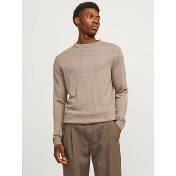 Jack & jones Trui Jack & Jones 12216817 MERINO CREW-GREIGE