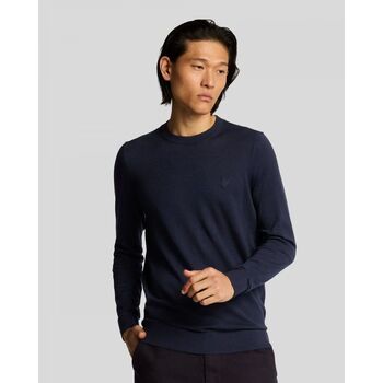 Lyle & Scott Trui Lyle & Scott KN2235TON SUPERFINE-Z271 DARK NAVY