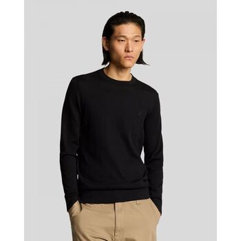 Lyle & Scott Trui Lyle & Scott KN2235TON SUPERFINE-Z865 JET BLACK