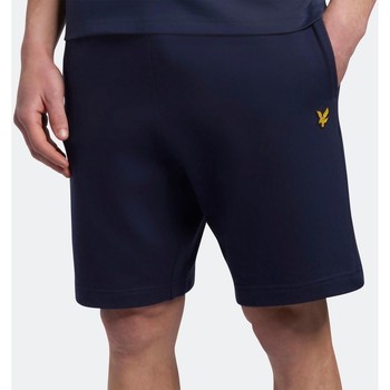 Lyle & Scott Korte Broek Lyle & Scott ML414VOG SWEAT SHORT-Z99 NAVY