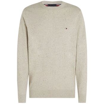 Tommy Hilfiger Trui  MW0MW28046 PIMA ORG CTN CASHMER-OIN DONEGAL LIGHT GREY