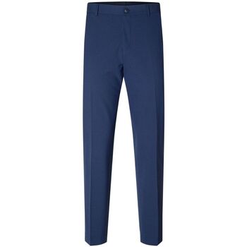 Selected Broek  16087825 SLIM LIAM-BLUE DEPHTS