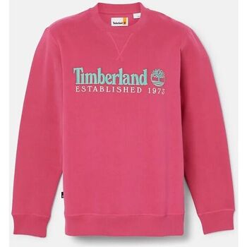 Timberland Sweater  TB0A65DD LS EST. 1973 CREW BB SWEATSHIRT-ED2 VIVACIOUS WB