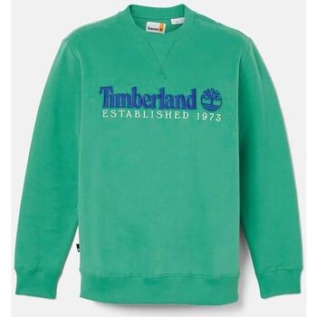 Timberland Sweater  TB0A65DD LS EST. 1973 CREW BB SWEATSHIRT-ED3 CELTIC GREEN