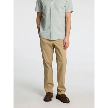 Selected Broek  16094570 - SLH190 REGULAR TAPE LEROY-CHINCHILLA