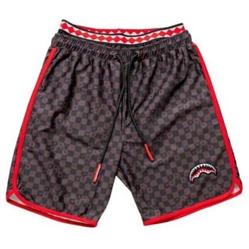 Sprayground Zwembroek  SP501 CHECKERED MIDI-BRN