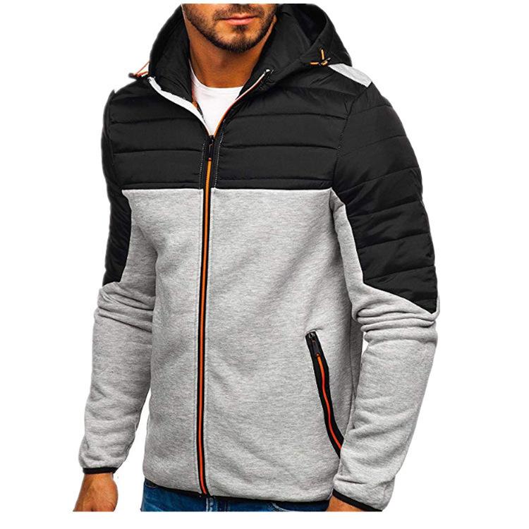Stylish Man-2 Herfst en winter mode casual jas heren hooded sweatshirts casual sportjas Yasheng S donkerblauwe kleur