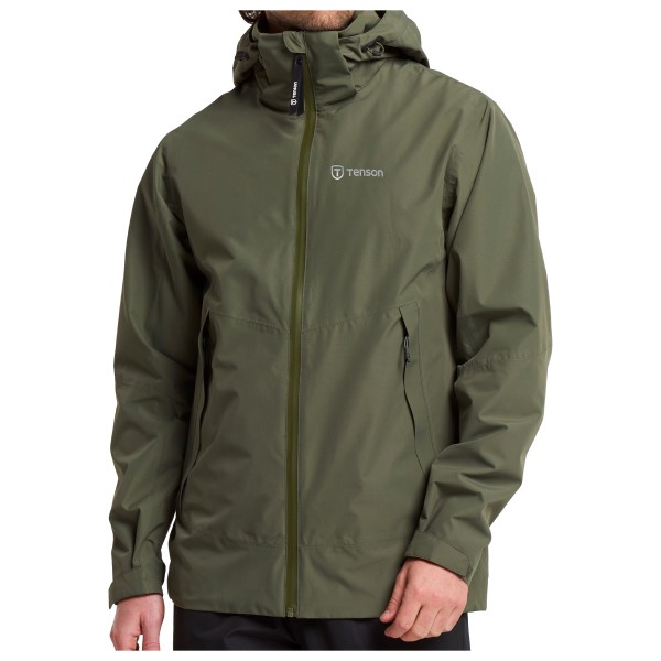 Tenson  Winga Rain Jacket - Regenjas, olijfgroen