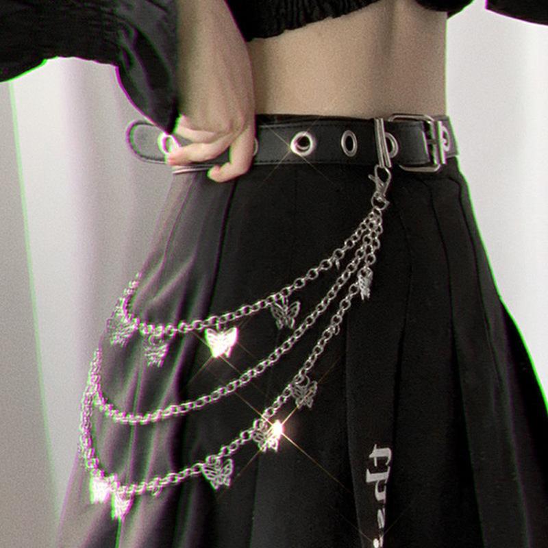 LY Fashion Sexy 017 Riem Dames Broek Ketting Accessoires Trendy Hip Hop Ornament Taille Ketting Riem Bijpassende Uniform Jurk belt