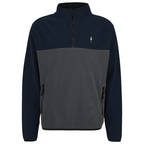 NIKIN  Treefleece Quarter Zip Colorblock - Fleecetrui, blauw