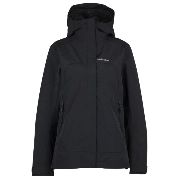 Didriksons  Women's Grit Jacket 3 - Regenjas, zwart