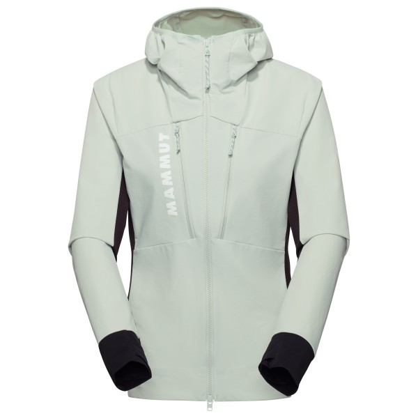 Mammut  Women's Aenergy SO Hybrid Hooded Jacket - Softshelljack, grijs