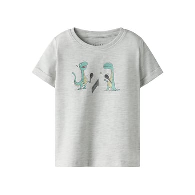 Name it T-shirt Nmmvux Light Grijs gemêleerd