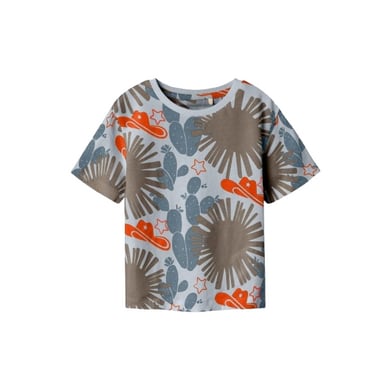 Name it T-shirt Nmmhanno Pearl Blauw