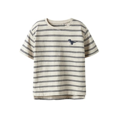 Name it T-shirt Nmmvoby Witkap Grijs