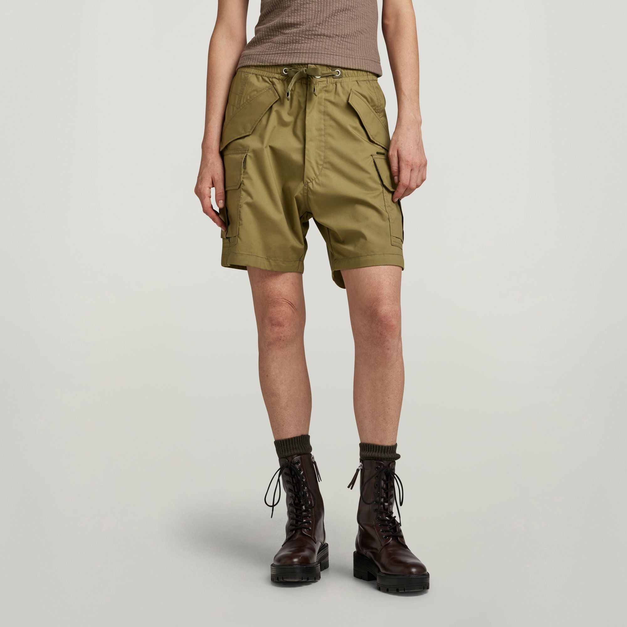 G-Star RAW Cargo Short - Groen - Dames
