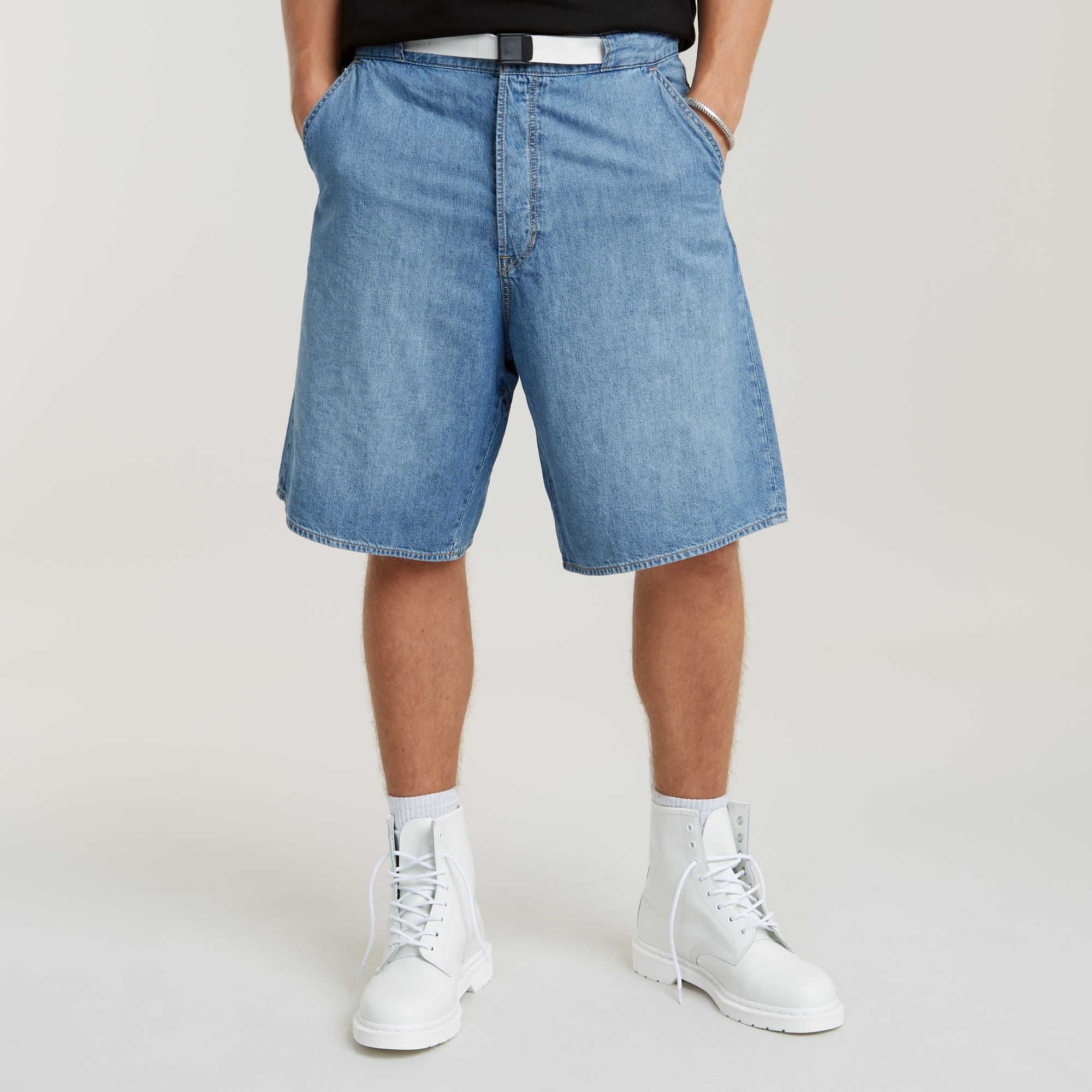 G-Star RAW Travail Short - Lichtblauw - Heren