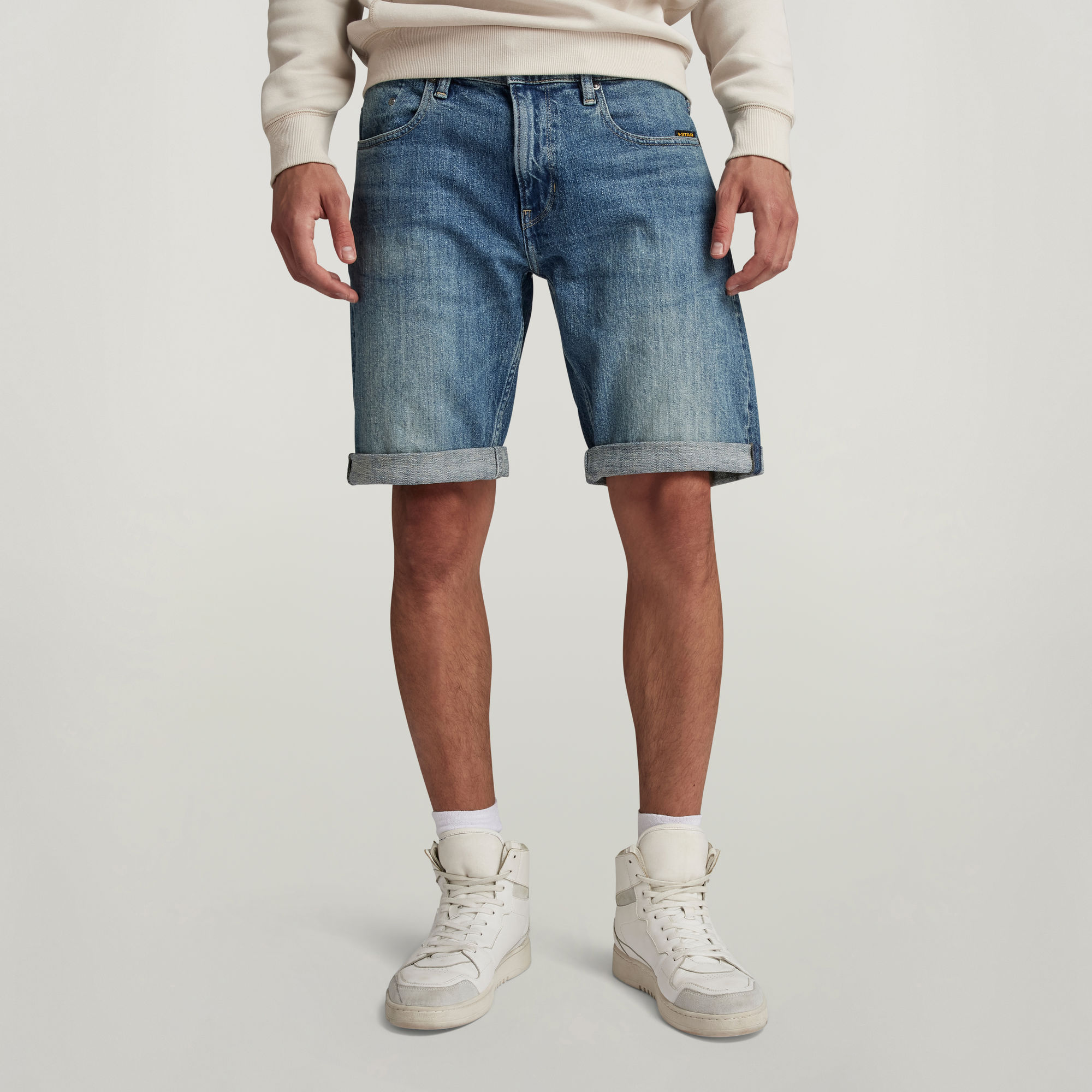 G-Star RAW Mosa Short - Midden blauw - Heren