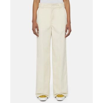 Dickies Broek  W WIDE LEG PANT DK0A4YSE-F90 WHITECAP GRAY
