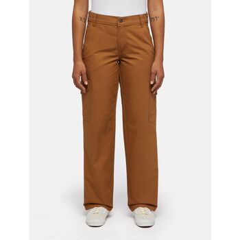 Dickies Broek  DUCK CANVAS CARGO W - DK0A864S-0BD BROWN DUCK