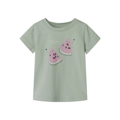 Name it T-shirt Nbfjada Aqua Grijs