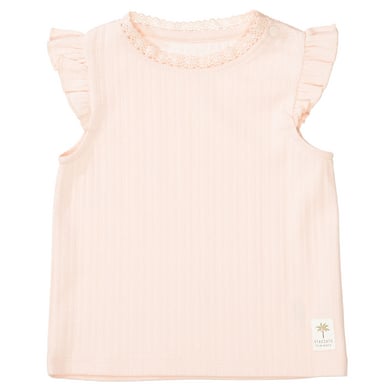 Staccato T-shirt light powder gestructureerd