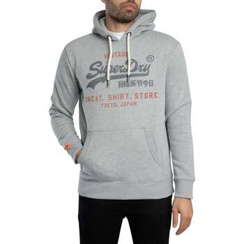 Superdry Sweater  Vintage Logo Heritage Relaxed Pullover Hoodie