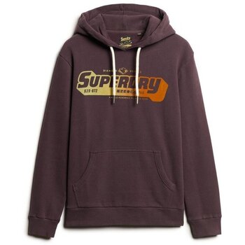 Superdry Sweater  Sweatshirt à capuche à motif floqué délavé