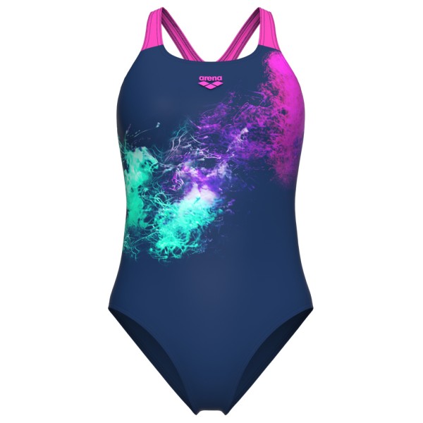 Arena - Women's Vibrant Swimsuit Swim Pro Back - Badpak, blauw