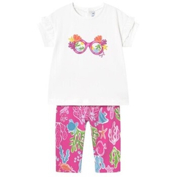 Mayoral Jurk  1739 Conjunto dos piezas Fuxia