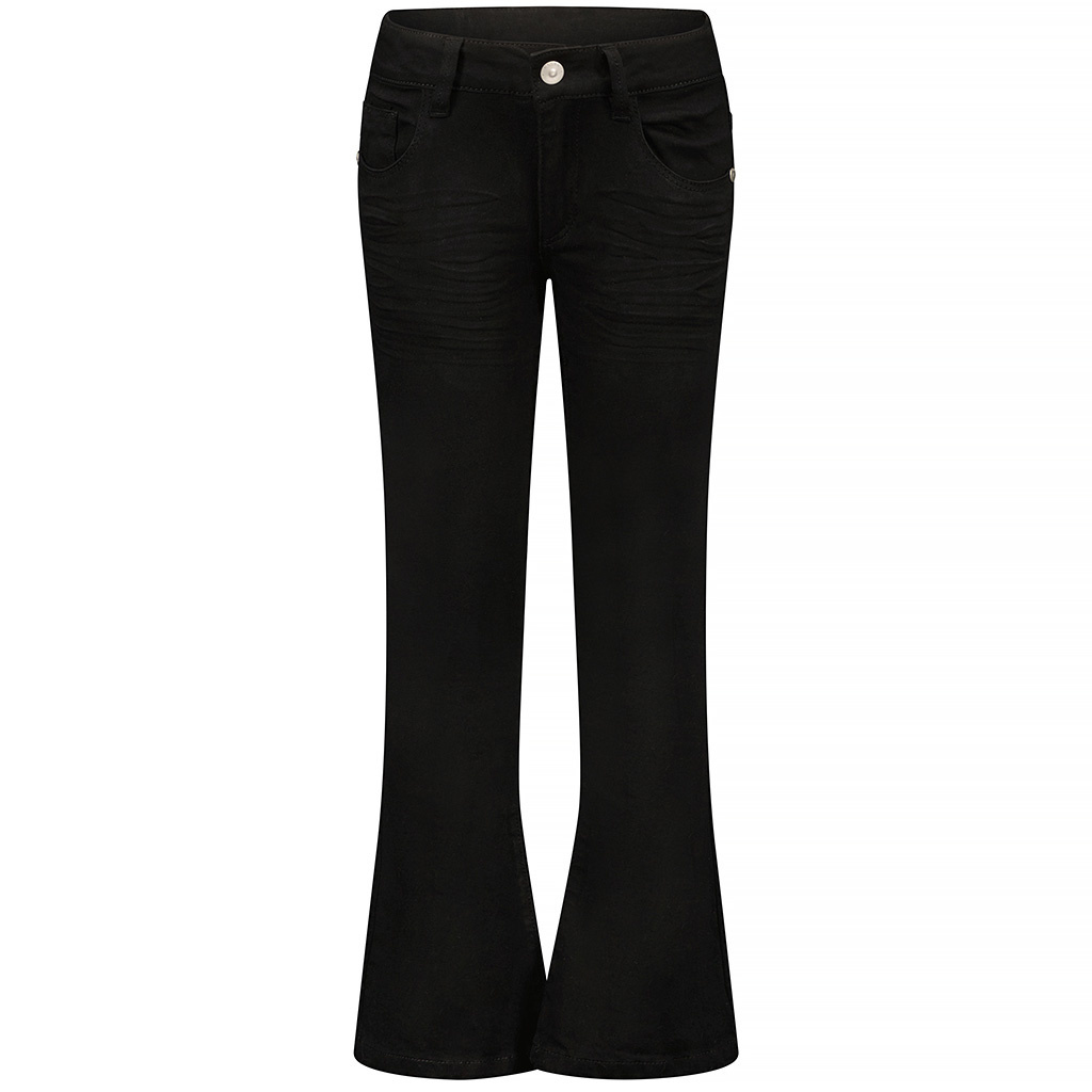 Moodstreet-collectie Jeans flare stretch (black denim)