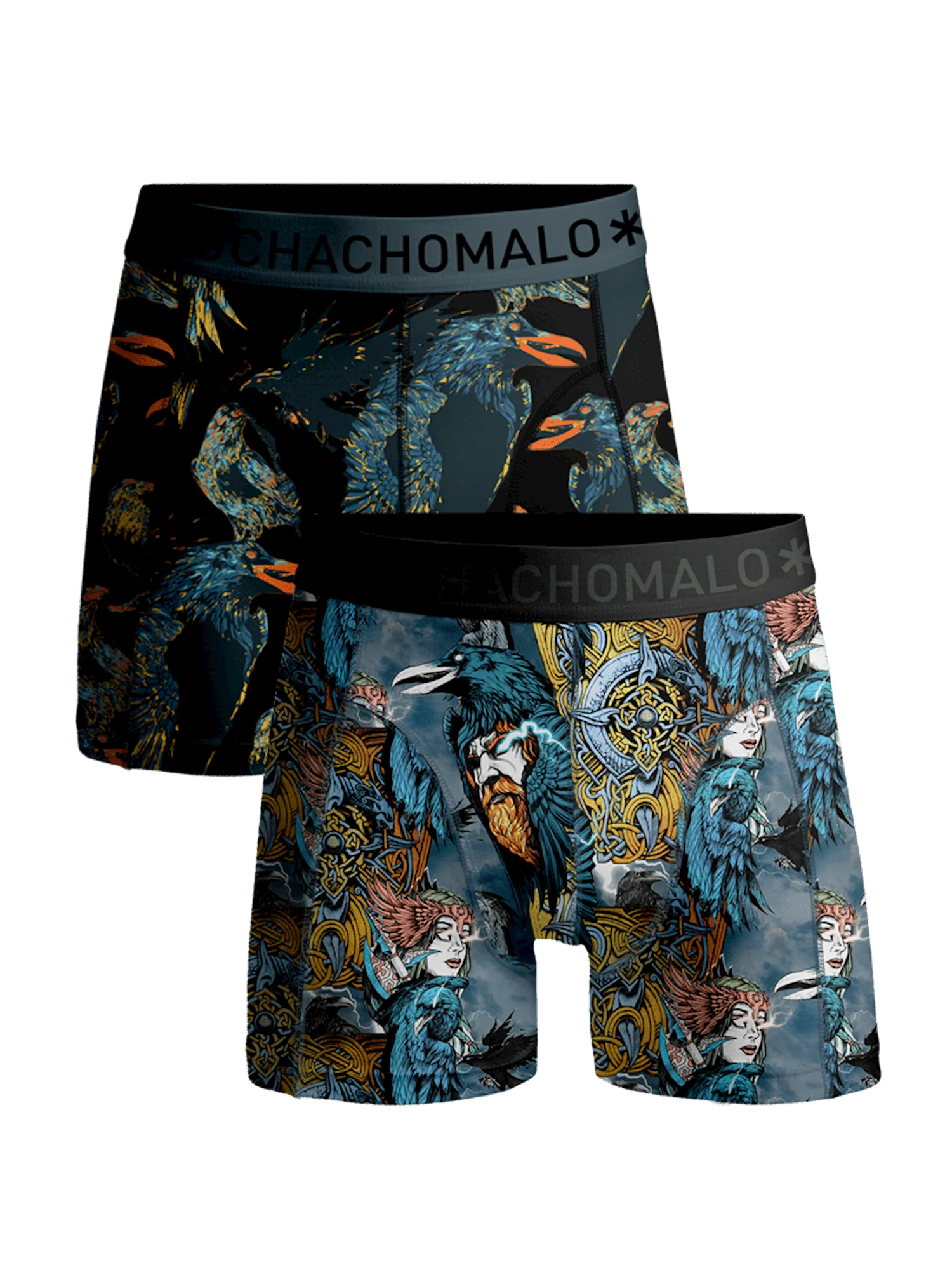 Muchachomalo Jongens 2-pack boxershorts myth norway