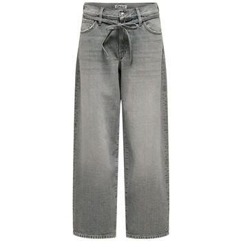 Only Jeans  15338246 ONLGIANNA MW STRAIGHT-DENIM GREY