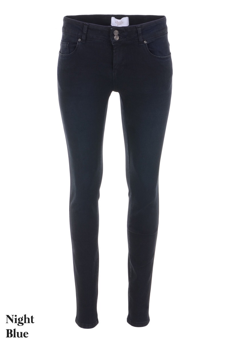 DNM dames jeans 4101.35.0668 blue denim
