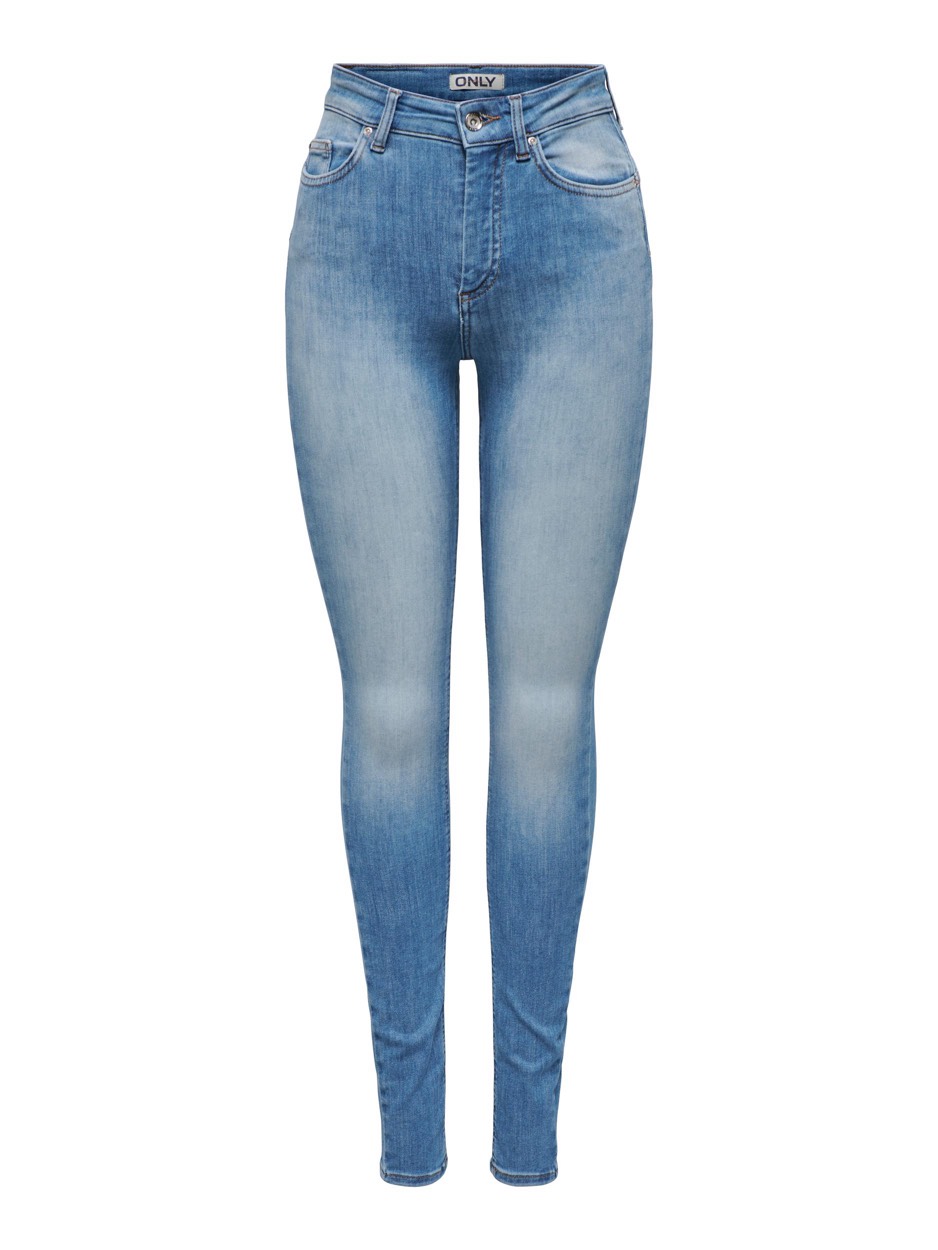 Only Onlblush hw sk push up rea451 blue denim