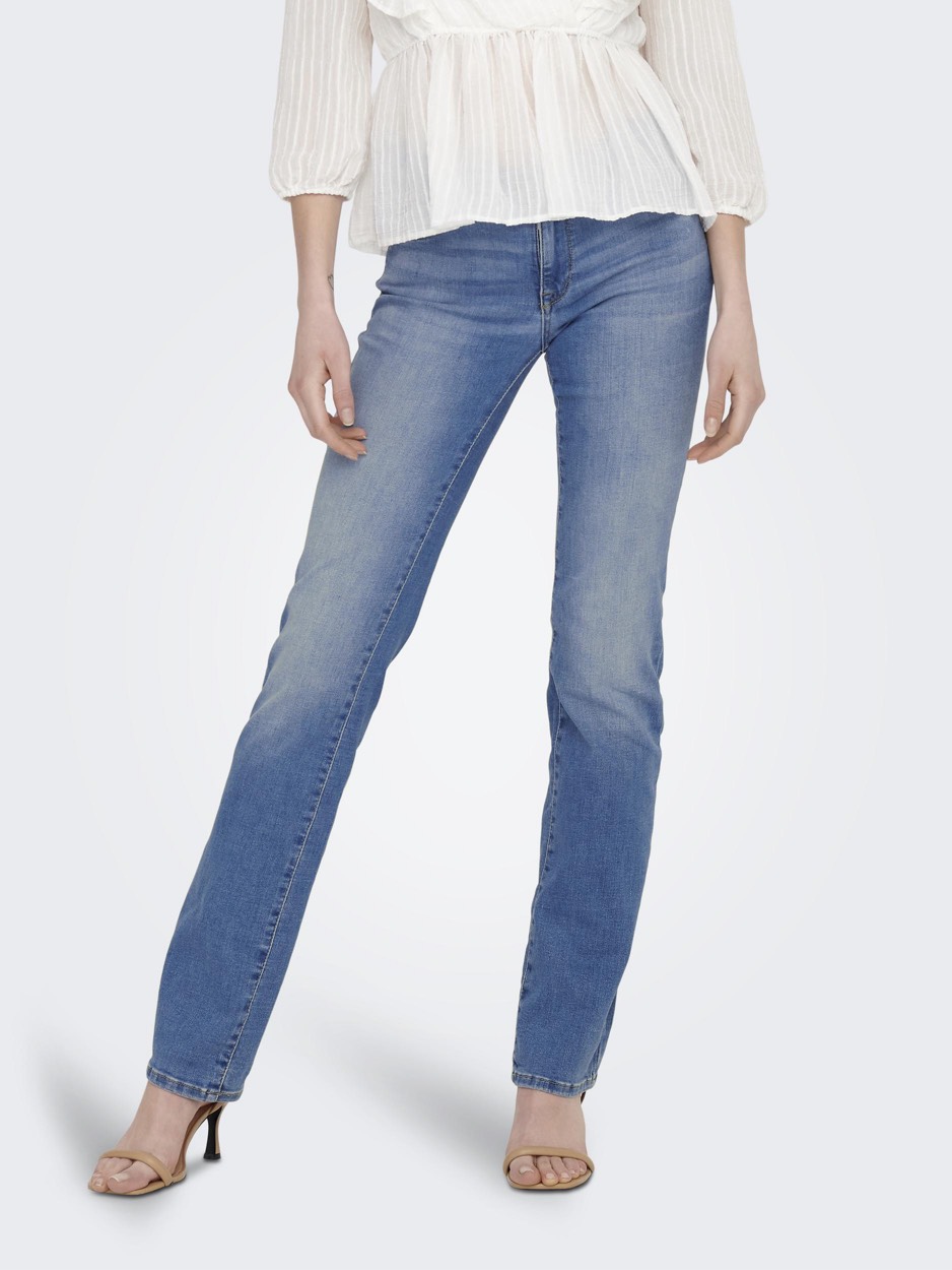Only Onlalicia reg strt dnm dot568 noos blue denim