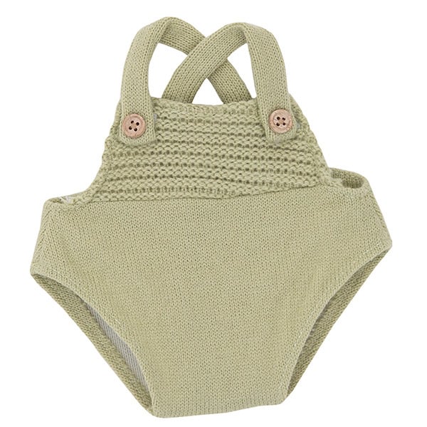 Olli Ella Dinkum doll romper Sage groen