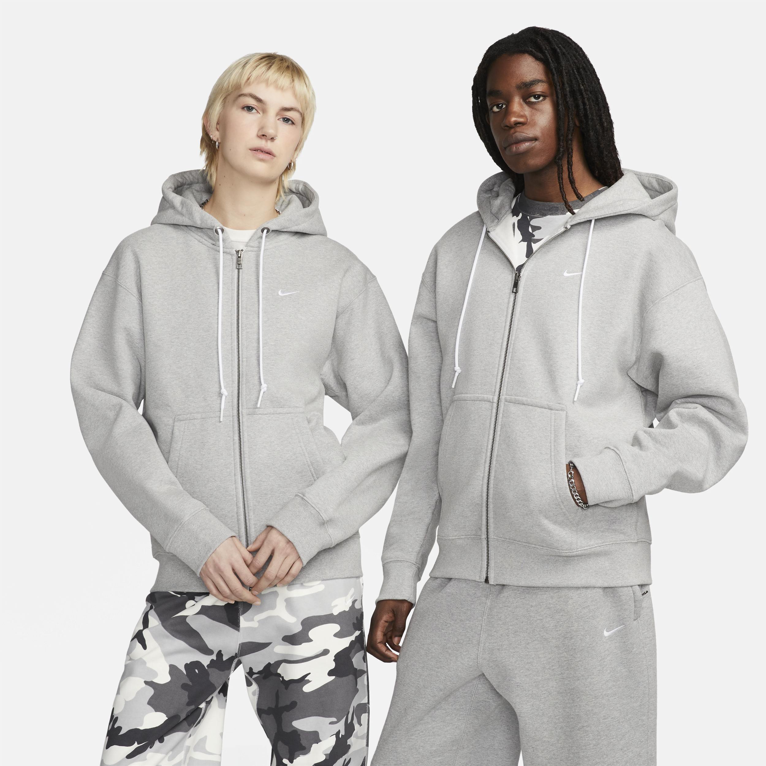 Nike NRG Premium Essentials Zip Hoodie, Grey