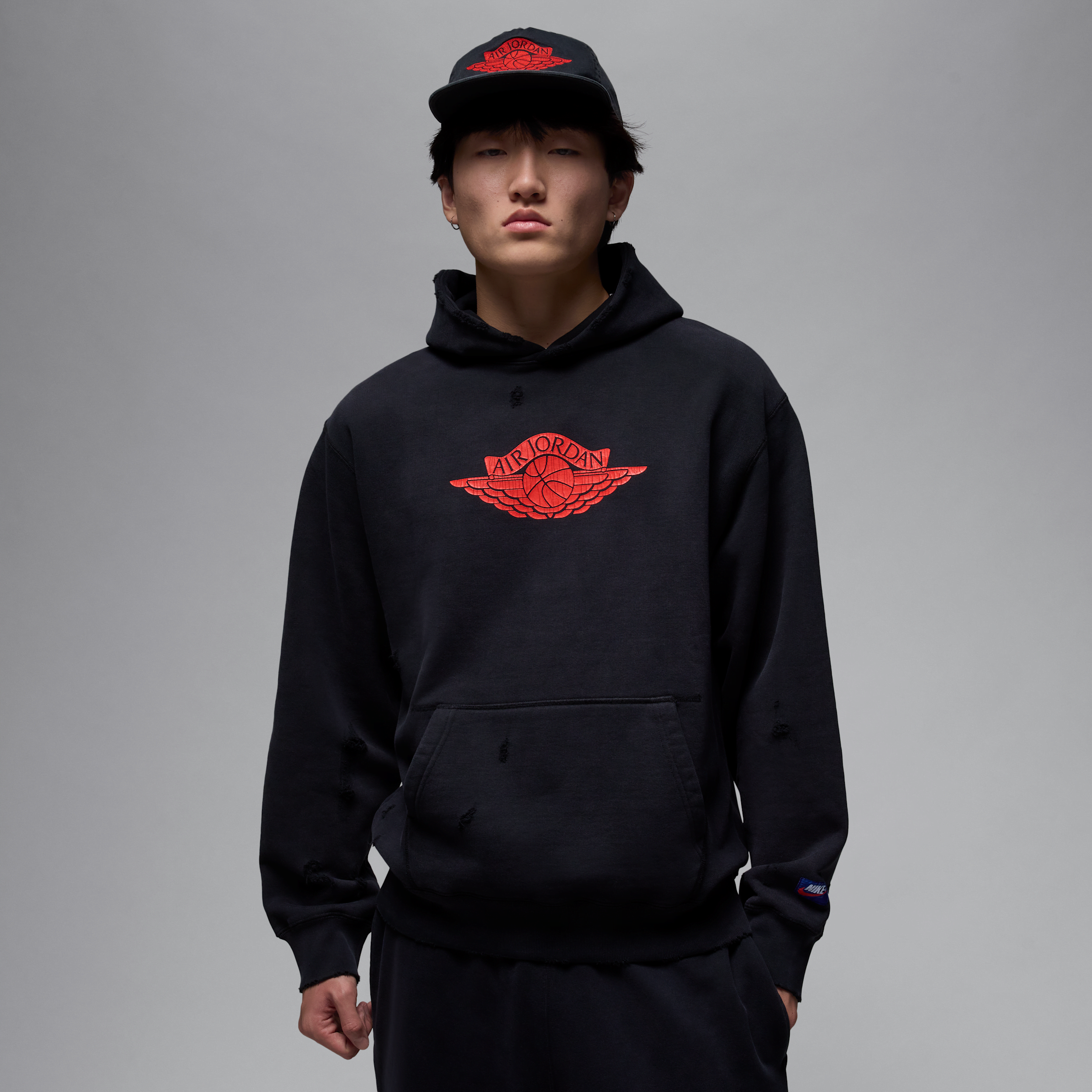 Jordan Rare Air Pullover Hoodie, Black