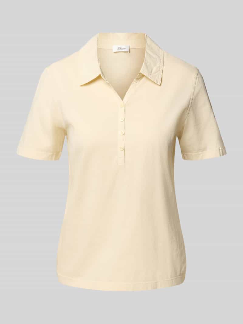S.Oliver Poloshirt met polokraag