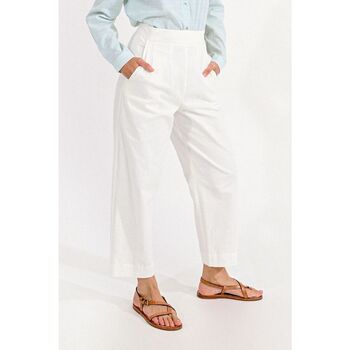 Molly Bracken Broek  TR163CP-WHITE