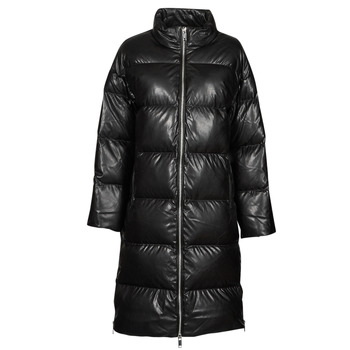 MICHAEL Michael Kors Donsjas  LONG FAUX LTHR PUFFER