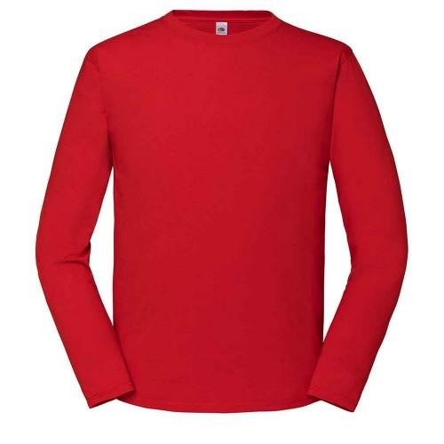 Fruit Of The Loom Mens Iconic Long-Sleeved T-Shirt M
