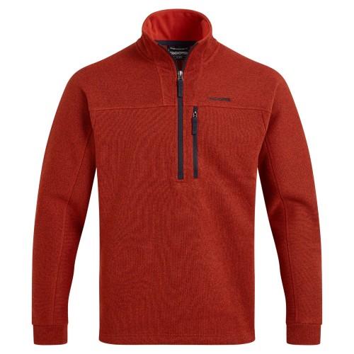 Craghoppers Mens Torney II Marl Half Zip Fleece Top XXL