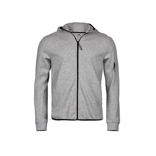 Tee Jays atletische hoodie met volledige ritssluiting voor heren XXL