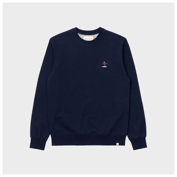 Revolution  Light Crewneck - Trui, wit/blauw